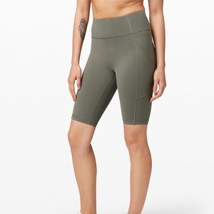 Lululemon high rise bike shorts